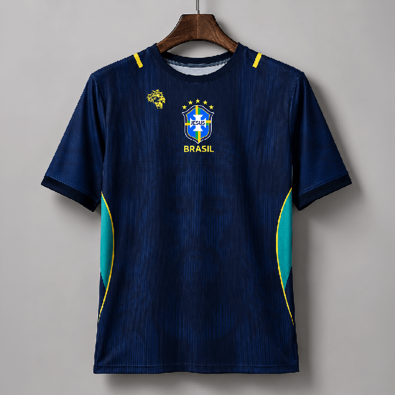 Camiseta Brasil Azul Masculina