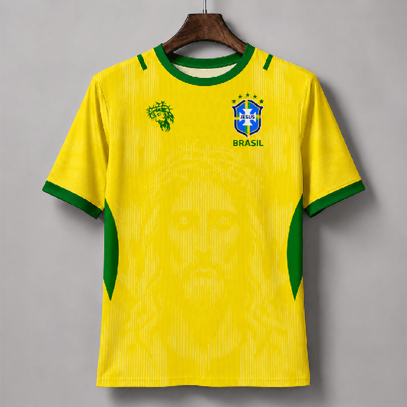 Camiseta Brasil Amarela Masculina
