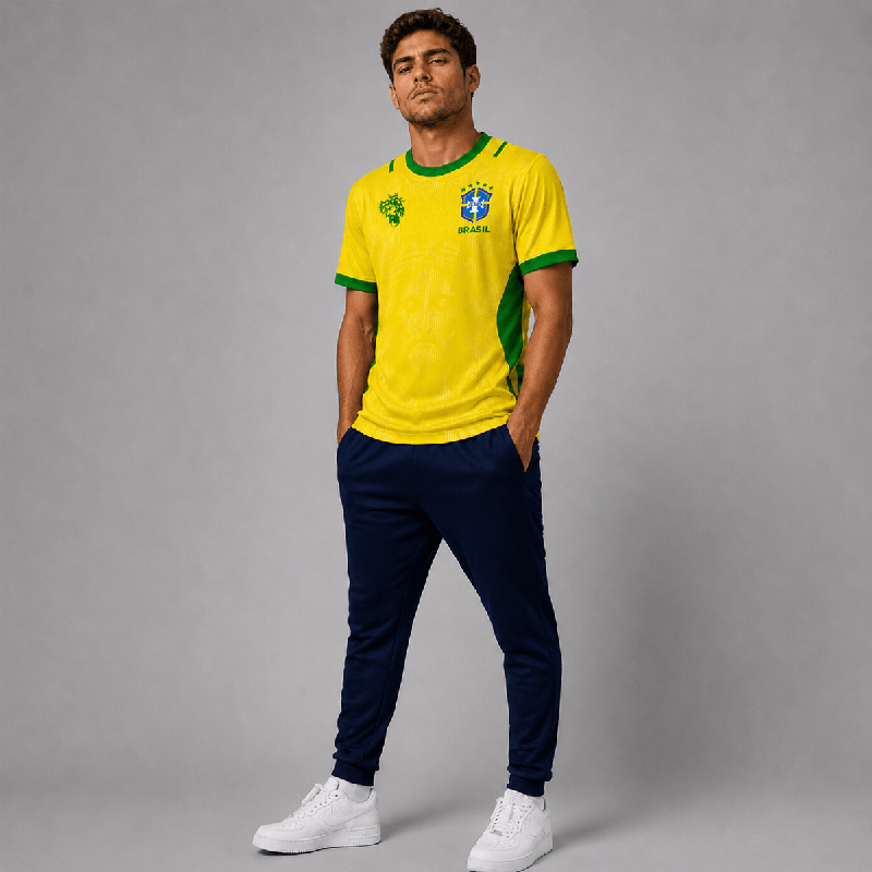 Camiseta Brasil Amarela Masculina