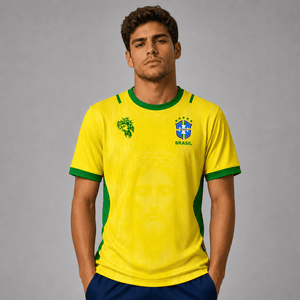Camiseta Brasil Amarela Masculina