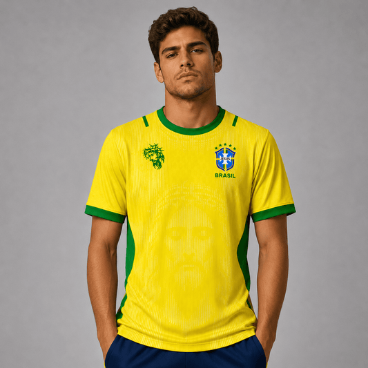 Camiseta Brasil Amarela Masculina