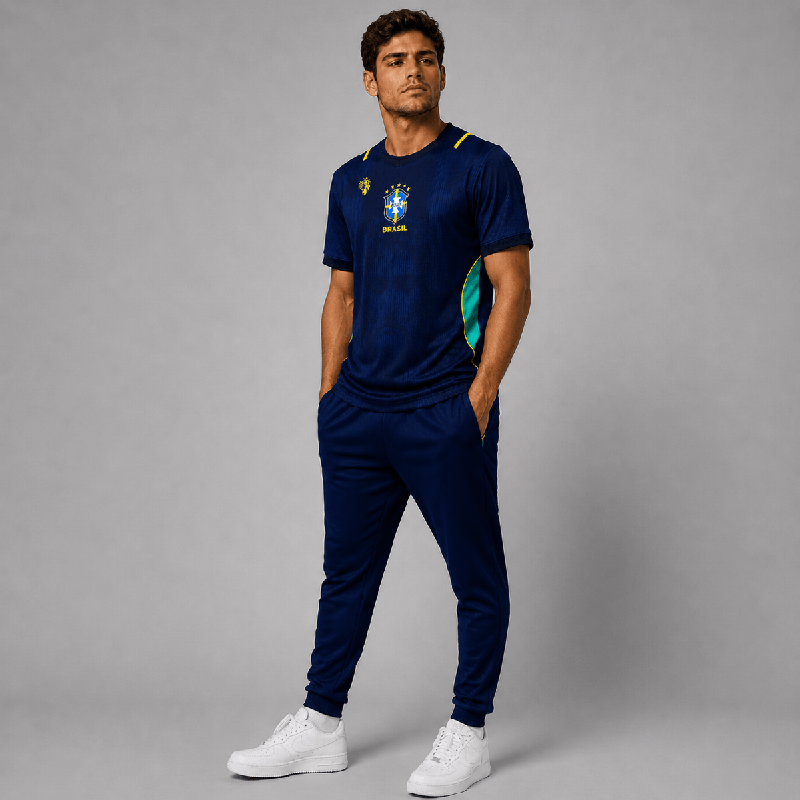 Camiseta Brasil Azul Masculina