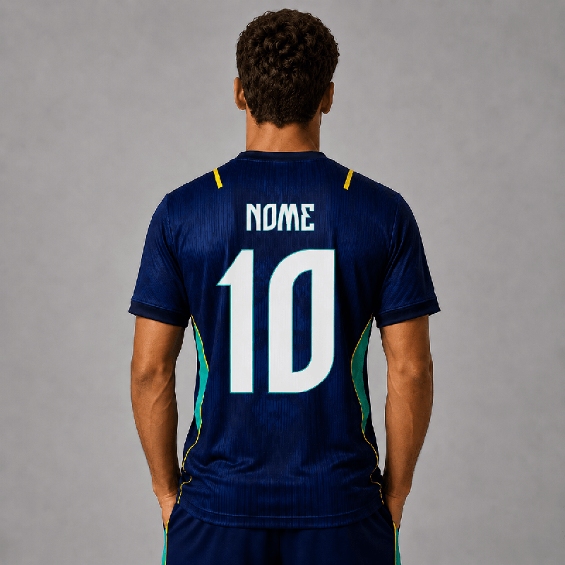 Camiseta Brasil Azul Masculina