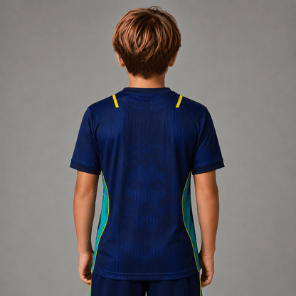Camiseta Brasil Azul Infantil