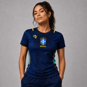 Camiseta Brasil Azul Feminino